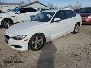 2013 BMW 3 Series 328i xDrive with VIN WBA3B3C55DF532487, listed as a Copart auction lot 45927875 with 108,637 mi miles and Salvage Title. Bid and sale history available at carsss.com. Image 1.