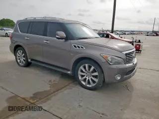2014 Infiniti QX80 z VIN JN8AZ2NFXE9554446, wystawiony jako Copart lot #59659885 z przebiegiem 240 055 mil mil oraz Czysty tytuł • Clean title. Historia ofert i sprzedaży dostępna na DreamBid. Obrazek 4.