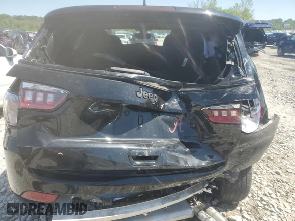 2021 Jeep Compass 80th Anniversary with VIN 3C4NJCEB2MT561243, listed as a Copart auction lot 56518395 with 65,232 mi miles and Salvage title. Bid and sale history available at DreamBid. Image 6.