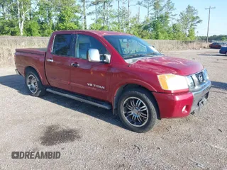 2008 Nissan Titan XE with VIN 1N6AA07D08N345373, listed as a IAAI auction lot 42035751 with 350,869 mi miles. Bid and sale history available at carsss.com. Image 1.