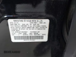2012 Infiniti M with VIN JN1BY1AP1CM335867, listed as a IAAI auction lot 42169743 with 148,650 mi miles and . Bid and sale history available at DreamBid. Image 9.