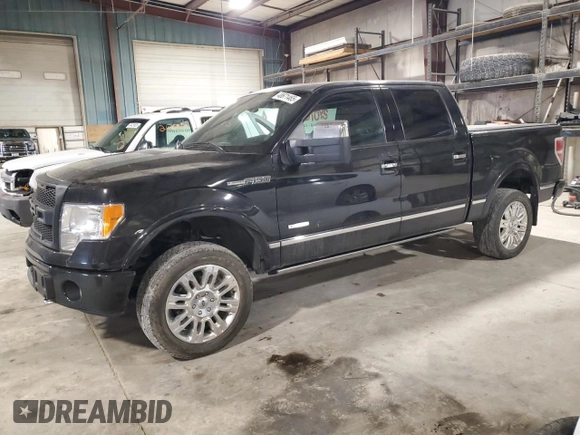 2012 Ford F-150 XL with VIN 1FTFW1ET9CFA96424, listed as a Copart auction lot 48671465 with 91,795 mi miles and Salvage Title. Bid and sale history available at DreamBid. Image 1.
