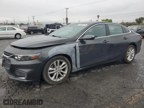 2017 Chevrolet Malibu LT with VIN 1G1ZE5ST1HF186937, listed as a Copart auction lot 48933155 with 78,293 mi miles and Salvage Title. Bid and sale history available at DreamBid. Image 1.
