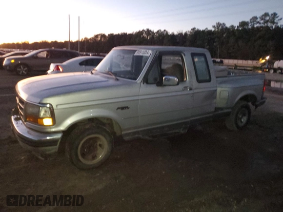 1993 Ford F-150 with VIN 1FTEX15NXPKA17401, listed as a Copart auction lot 80912024 with 0 mi miles and Salvage Title. Bid and sale history available at carsss.com. Image 1.