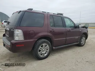 2007 Mercury Mountaineer Premier with VIN 4M2EU48877UJ14814, listed as a Copart auction lot 83023884 with 214,720 mi miles and Salvage Title. Bid and sale history available at carsss.com. Image 3.
