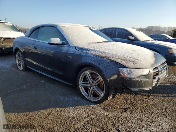 2013 Audi S5 Prestige with VIN WAUVGAFH8DN014206, listed as a Copart auction lot 88724885 with 0 miles and Clean Title. Bid and sale history available at carsss.com. Image 4.