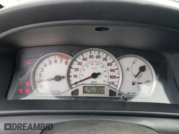 2007 Toyota Corolla CE with VIN 1NXBR32E67Z831073, listed as a Copart auction lot 54115235 with 253,281 mi miles and Salvage Title. Bid and sale history available at DreamBid. Image 9.