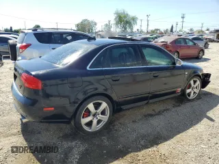 2006 Audi S4 z VIN WAUGL78E56A198119, wystawiony jako Copart lot #57002215 z przebiegiem Nie podano mil oraz Szkoda całkowita • Salvage title. Historia ofert i sprzedaży dostępna na DreamBid. Obrazek 3.