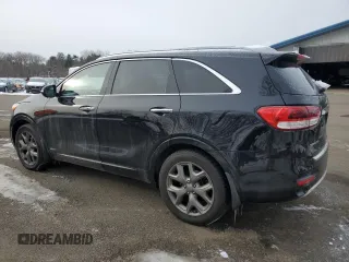 2016 Kia Sorento SXL z VIN 5XYPKDA15GG038139, wystawiony jako Copart lot #44463035 z przebiegiem 111 486 mil mil oraz Szkoda całkowita • Salvage title. Historia ofert i sprzedaży dostępna na DreamBid. Obrazek 2.