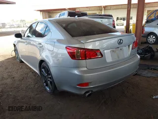 2011 Lexus IS 250 with VIN JTHBF5C23B2101542, listed as a IAAI auction lot 42044542 with 167,338 mi miles and . Bid and sale history available at DreamBid. Image 3.