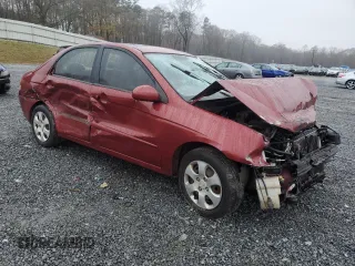 2009 Kia Spectra SX with VIN KNAFE221895648213, listed as a Copart auction lot 85082664 with 241,644 mi miles and Salvage Title. Bid and sale history available at carsss.com. Image 4.