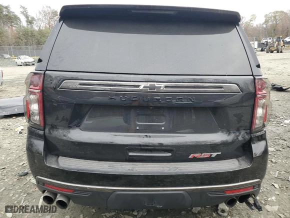2022 Chevrolet Suburban RST with VIN 1GNSKEKL0NR282092, listed as a Copart auction lot 79947854 with 102,995 mi miles and Salvage Title. Bid and sale history available at carsss.com. Image 6.