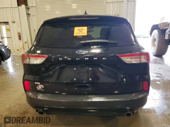 2021 Ford Escape SE with VIN 1FMCU0G67MUB34221, listed as a Copart auction lot 52553385 with 41,074 mi miles and Non Repairable. Bid and sale history available at carsss.com. Image 6.