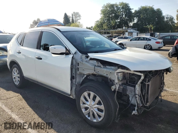 2016 Nissan Rogue S with VIN 5N1AT2MT7GC852541, listed as a Copart auction lot 52016205 with 78,005 mi miles and Salvage Title. Bid and sale history available at carsss.com. Image 4.