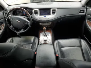 2011 Hyundai Genesis with VIN KMHGC4DF8BU119255, listed as a Copart auction lot 74862114 with 108,318 mi miles and Salvage Title. Bid and sale history available at carsss.com. Image 8.