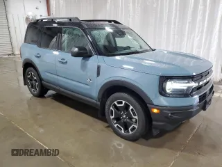 2022 Ford Bronco Sport Outer Banks with VIN 3FMCR9C65NRD60116, listed as a Copart auction lot 60133745 with 67,125 mi miles and Clean title. Bid and sale history available at DreamBid. Image 4.