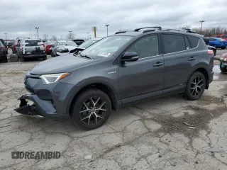 2018 Toyota RAV4 Hybrid SE with VIN JTMJJREV3JD252992, listed as a Copart auction lot 51111675 with 189,134 mi miles and Salvage title. Bid and sale history available at DreamBid. Image 1.