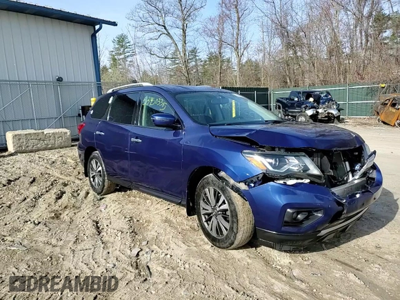 2017 Nissan Pathfinder SV with VIN 5N1DR2MM9HC902958, listed as a Copart auction lot 53950335 with 157,553 mi miles and Salvage title. Bid and sale history available at DreamBid. Image 15.