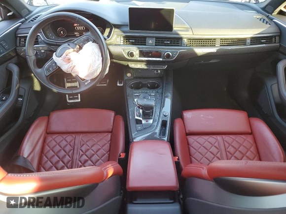 2018 Audi S4 Prestige with VIN WAUC4AF48JA132448, listed as a Copart auction lot 77536224 with 38,891 mi miles and Salvage Title. Bid and sale history available at carsss.com. Image 8.