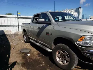 2010 Dodge Ram 2500 SLT with VIN 3D7UT2CL3AG129038, listed as a Copart auction lot 53191974 with 256,397 mi miles and Salvage Title. Bid and sale history available at carsss.com. Image 11.