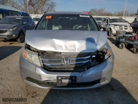 2012 Honda Odyssey EX-L with VIN 5FNRL5H6XCB008567, listed as a Copart auction lot 50635285 with 215,418 mi miles and Salvage Title. Bid and sale history available at carsss.com. Image 5.