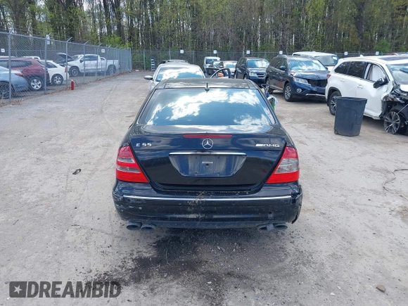2004 Mercedes-Benz E 55 AMG with VIN WDBUF76J94A581764, listed as a IAAI auction lot 42028512 with 115,552 mi miles and . Bid and sale history available at DreamBid. Image 17.