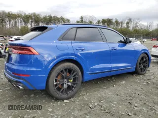 2022 Audi SQ8 Prestige z VIN WA1CWBF15ND010766, wystawiony jako Copart lot #47976515 z przebiegiem 34 141 mil mil oraz Szkoda całkowita • Salvage title. Historia ofert i sprzedaży dostępna na DreamBid. Obrazek 3.