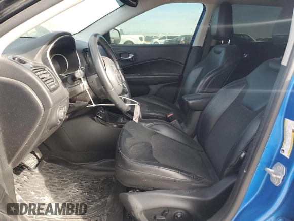 2018 Jeep Compass Latitude with VIN 3C4NJCBB9JT300224, listed as a Copart auction lot 49229115 with 108,081 mi miles and Salvage Title. Bid and sale history available at carsss.com. Image 7.