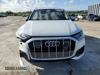 2024 Audi Q7 Premium z VIN WA1ACBF7XRD004147, wystawiony jako Copart lot #46189845 z przebiegiem 14 621 mil mil oraz Szkoda całkowita • Salvage title. Historia ofert i sprzedaży dostępna na DreamBid. Obrazek 5.