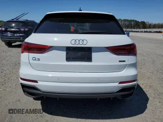 2025 Audi Q3 S line Premium Plus z VIN WA1EECF31S1040573, wystawiony jako Copart lot #50546365 z przebiegiem 159 mil mil oraz Szkody całkowita. Historia ofert i sprzedaży dostępna na DreamBid. Obrazek 6.