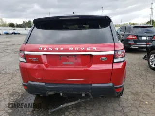 2016 Land Rover Range Rover Sport V6 HSE with VIN SALWR2VF6GA644513, listed as a Copart auction lot 51549695 with 51,031 mi miles and Salvage Title. Bid and sale history available at carsss.com. Image 6.