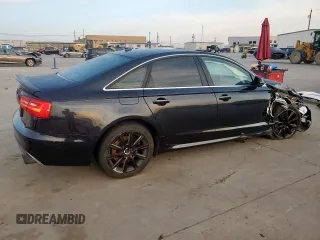 2015 Audi A6 3.0T Premium Plus with VIN WAUFGAFCXFN016132, listed as a Copart auction lot 50551585 with 90,637 mi miles and Salvage Title. Bid and sale history available at carsss.com. Image 3.