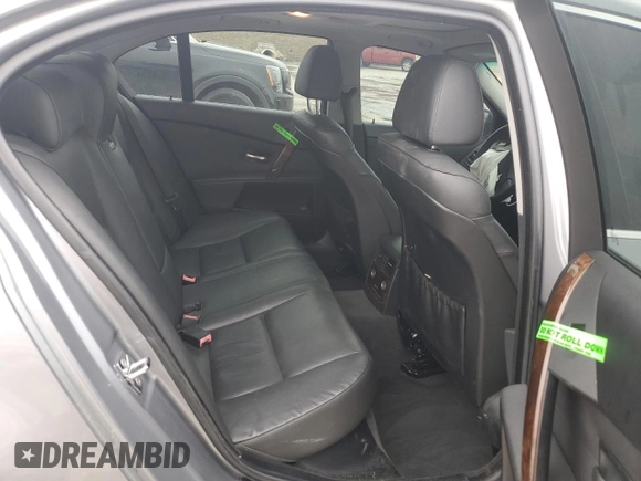 2007 BMW 5 Series 530xi with VIN WBANF73567CU26463, listed as a Copart auction lot 47670845 with 168,965 mi miles and Salvage Title. Bid and sale history available at carsss.com. Image 10.