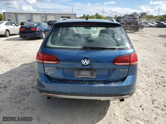2019 Volkswagen Golf Alltrack S with VIN 3VWH17AU4KM518880, listed as a Copart auction lot 73334064 with 0 mi miles and Salvage Title. Bid and sale history available at carsss.com. Image 6.