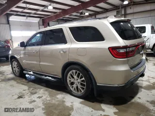 2015 Dodge Durango Citadel with VIN 1C4RDJEG7FC870102, listed as a Copart auction lot 87035474 with 97,586 mi miles and Salvage Title. Bid and sale history available at carsss.com. Image 2.