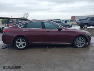 2015 Hyundai Genesis 3.8L with VIN KMHGN4JE5FU049032, listed as a IAAI auction lot 41923088 with 105,013 mi miles. Bid and sale history available at carsss.com. Image 13.