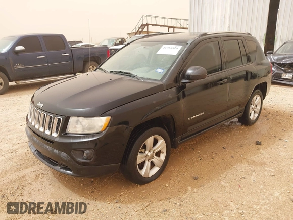 2012 Jeep Compass Latitude with VIN 1C4NJCEB3CD634270, listed as a IAAI auction lot 41714528 with 149,606 mi miles and . Bid and sale history available at DreamBid. Image 2.