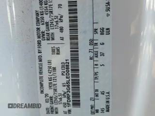 2020 Ford F-350 z VIN 1FDRF3G65LED08821, wystawiony jako Copart lot #72862504 z przebiegiem 205 384 mil mil oraz Czysty tytuł • Clean title. Historia ofert i sprzedaży dostępna na DreamBid. Obrazek 12.