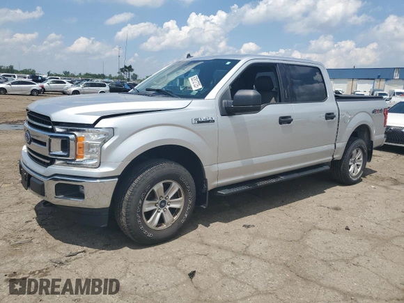 2019 Ford F-150 XL with VIN 1FTEW1E44KFD25160, listed as a Copart auction lot 62812725 with 68,460 mi miles and Clean title. Bid and sale history available at DreamBid. Image 1.