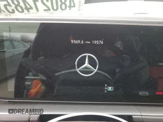 2022 Mercedes-Benz GLE 53 AMG with VIN 4JGFD6BBXNA743519, listed as a Copart auction lot 48021485 with 19,574 mi miles and Salvage title. Bid and sale history available at DreamBid. Image 9.