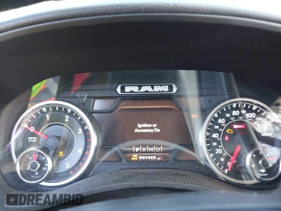 2022 Ram 2500 Big Horn with VIN 3C6UR5DL7NG162422, listed as a IAAI auction lot 41129751 with 51,465 mi miles. Bid and sale history available at carsss.com. Image 7.