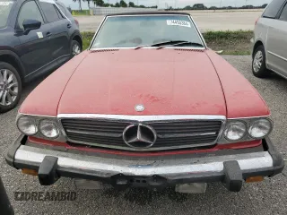1986 Mercedes-Benz 560 with VIN WDBBA48D1GA038215, listed as a Copart auction lot 74450384 with Not Provided miles and Salvage Title. Bid and sale history available at carsss.com. Image 5.