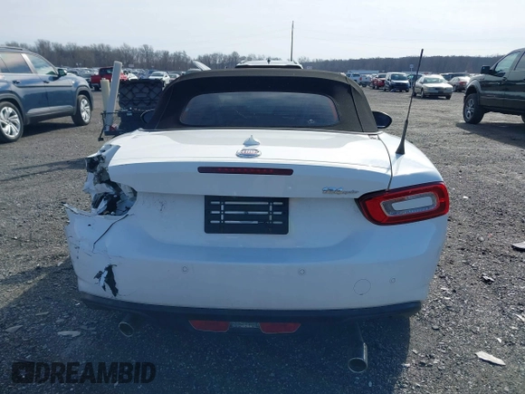 2020 FIAT 124 Spider Abarth with VIN JC1NFAEK9L0145379, listed as a IAAI auction lot 41608117 with 36,093 mi miles and . Bid and sale history available at DreamBid. Image 16.