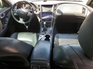 2015 Infiniti Q50 Premium with VIN JN1BV7AR1FM400234, listed as a Copart auction lot 56018895 with 96,695 mi miles and Clean Title. Bid and sale history available at DreamBid. Image 8.