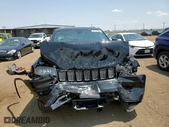 2022 Jeep Grand Cherokee WK Laredo X with VIN 1C4RJFAG5NC116092, listed as a Copart auction lot 63309584 with 29,233 mi miles and Non Repairable. Bid and sale history available at carsss.com. Image 12.
