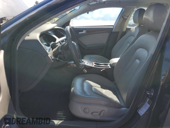 2010 Audi A4 2.0T Premium Plus with VIN WAUFFAFL1AN032005, listed as a Copart auction lot 46853285 with 104,316 mi miles and Salvage Title. Bid and sale history available at carsss.com. Image 7.