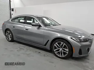 2024 BMW 4 Series 430i with VIN WBA63AV01RFT47876, listed as a Copart auction lot 49742935 with 11,493 mi miles and Clean Title. Bid and sale history available at carsss.com. Image 4.