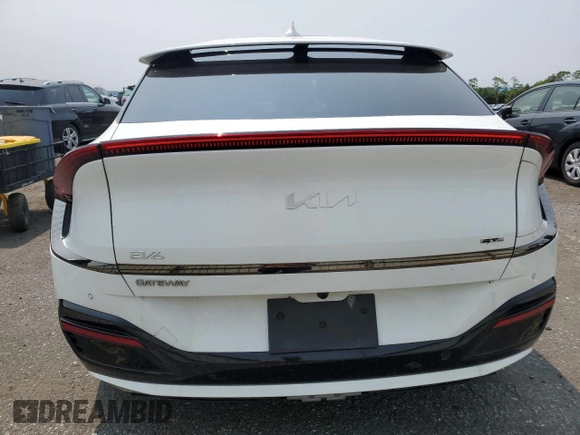 2023 Kia EV6 GT-Line z VIN KNDC4DLC1P5097169, wystawiony jako Copart lot #59554985 z przebiegiem 17 607 mil mil oraz Szkoda całkowita • Salvage title. Historia ofert i sprzedaży dostępna na DreamBid. Obrazek 6.