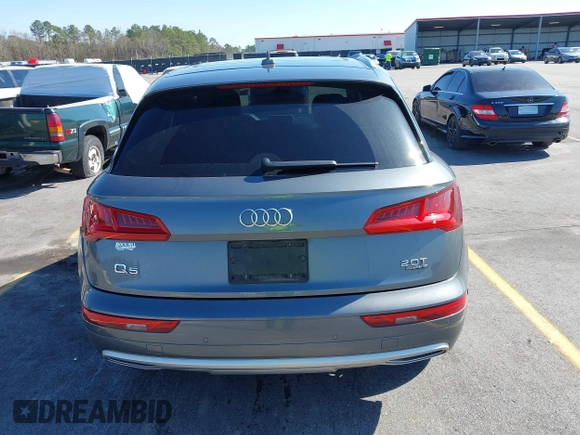 2018 Audi Q5 Premium Plus with VIN WA1BNAFY1J2245788, listed as a IAAI auction lot 41761858 with 76,571 mi miles. Bid and sale history available at carsss.com. Image 16.