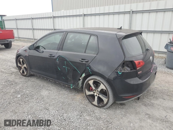 2016 Volkswagen GTI S with VIN 3VW447AU7GM018032, listed as a Copart auction lot 72693904 with 105,001 mi miles and Salvage Title. Bid and sale history available at DreamBid. Image 2.